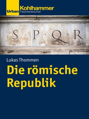 cover image of Die römische Republik